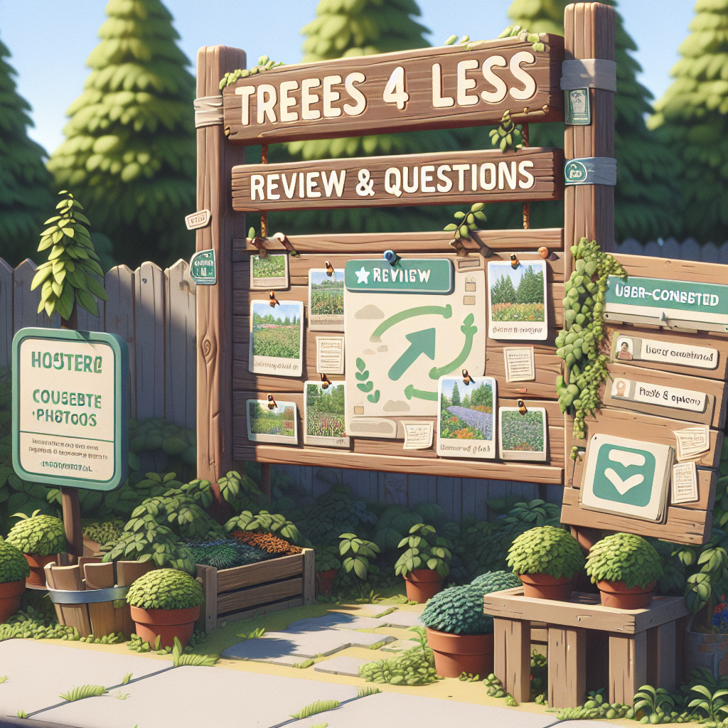 Discover how Trees 4 Less fosters community trust and engagement through visual storytelling and interactive opportunities.