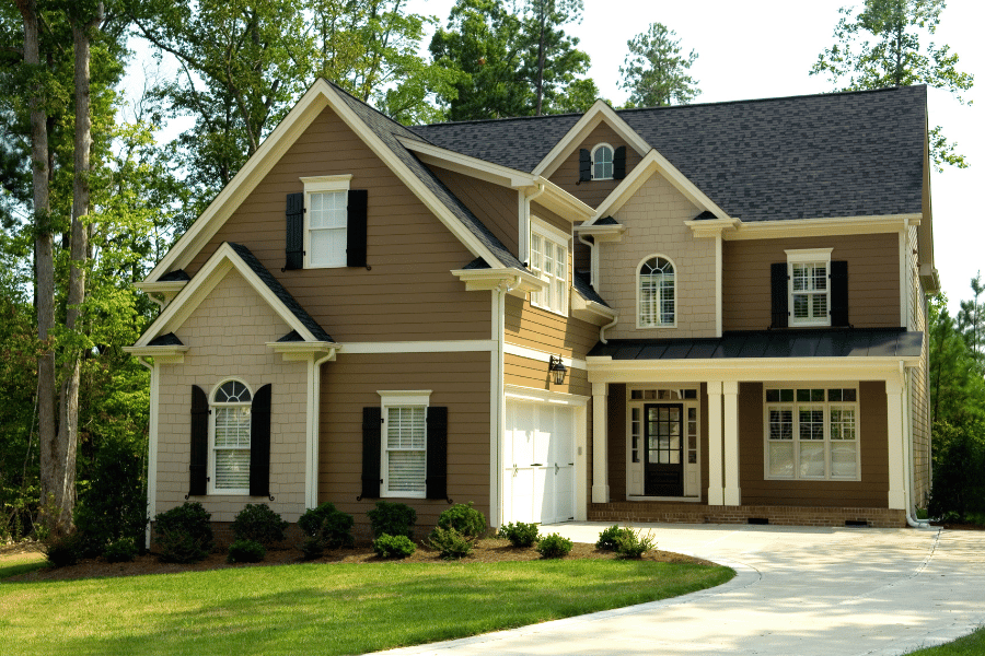 Explore residential charm: A beautiful home in Fuquay-Varina, showcasing neighborhood appeal.